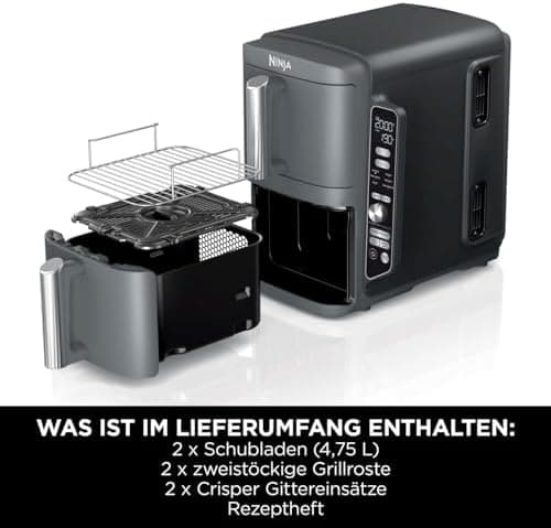 Ninja Foodi MAX Double Stack XL Airfryer - 9.5L - Image 2