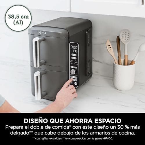 Ninja Foodi MAX Double Stack XL Freidora de Aire - 9.5L - Image 3