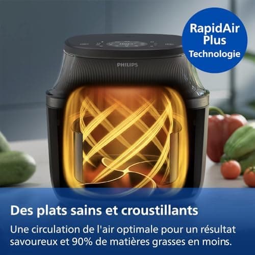 Philips Airfryer Série 3000 XL - 6.2L - Image 6
