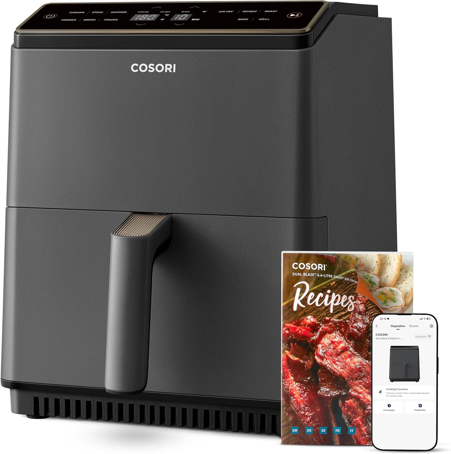 Cosori Dual Blaze Smart Freidora de Aire - 6.4L - Image 7