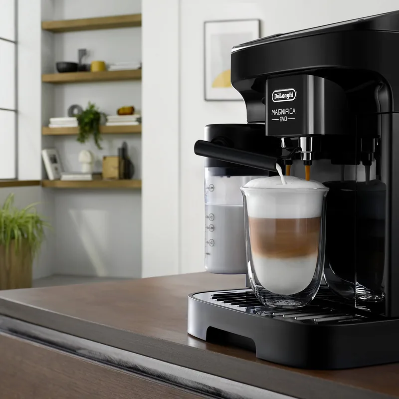 De'Longhi Magnifica Evo ECAM290.51.B – ekspres do kawy na ziarna | Homenura