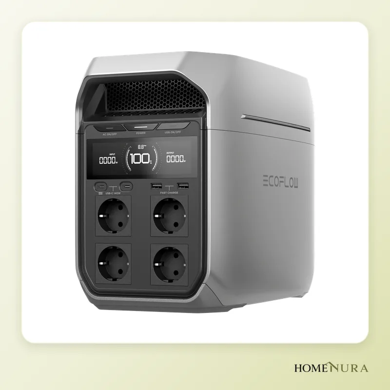 EcoFlow DELTA 3 Plus – przenośna stacja zasilania | Homenura