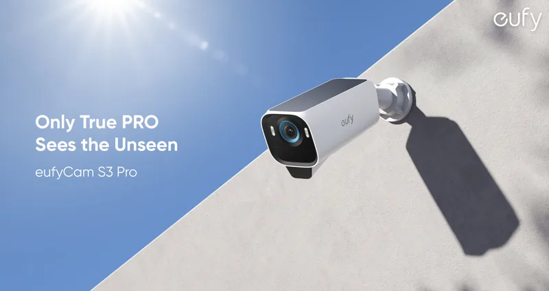 eufy eufyCam S3 Pro – kamera zewnętrzna | Homenura
