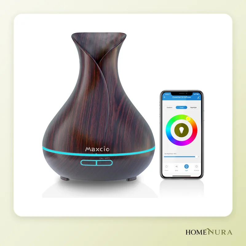 Maxcio Smart Essential Oil Diffuser 400ml – dyfuzor olejków eterycznych | Homenura