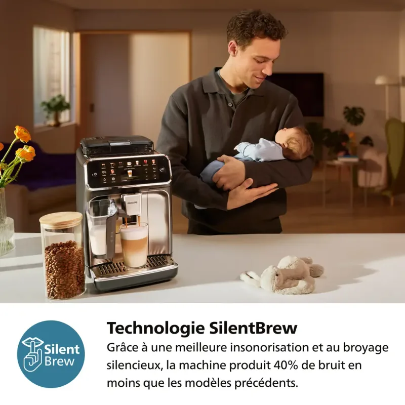 Philips 5500 LatteGo EP5541/50 – ekspres do kawy na ziarna | Homenura